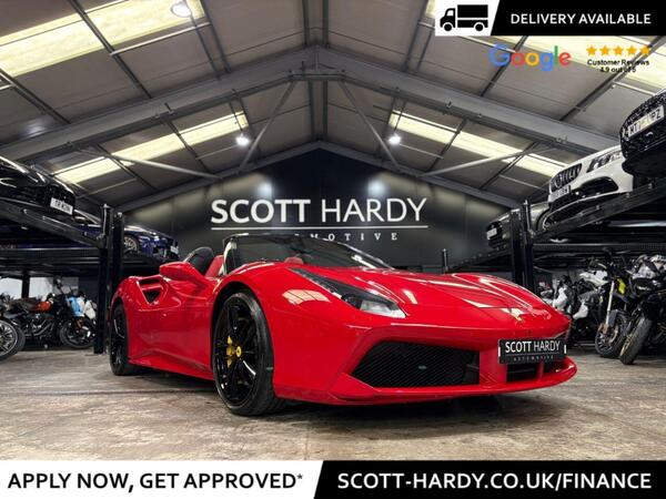 Ferrari 488 3.9T V8 Spider F1 DCT Euro 6 (s/s) 2dr