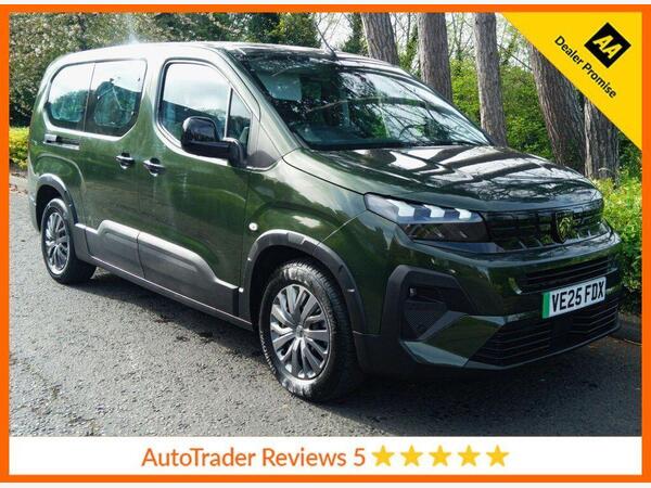 Peugeot e-Rifter 52kWh Allure Long MPV Auto 5dr (7.4kW Charger)