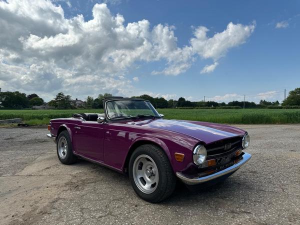 Triumph TR6 PI (Petrol Injection) with Overdrive. BMIHT Heritage certificate