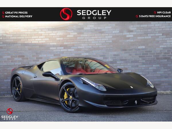 Ferrari 458 4.5 Italia F1 DCT Euro 5 2dr