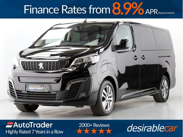 Peugeot e-Traveller 50kWh Business VIP Long MPV Auto LWB 5dr (8 Seat, 7.4kW Charger)