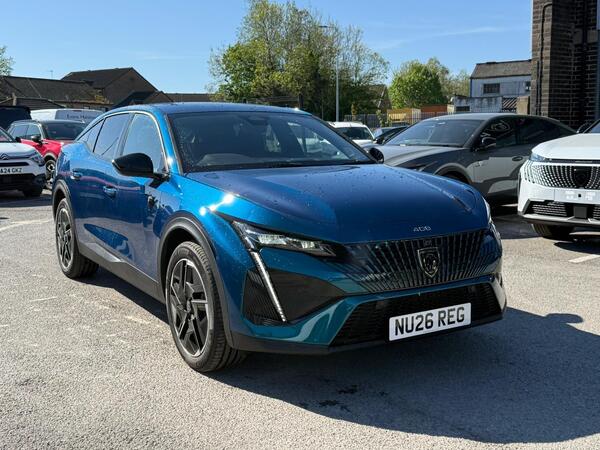 Peugeot E-408 58kWh GT Fastback Auto 5dr