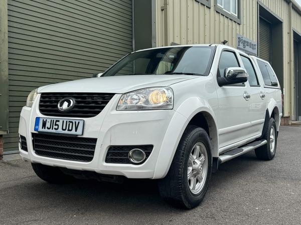 Great Wall Steed 2.0 TD SE Pickup 4dr Diesel Manual 4X4 (222 g/km, 141 bhp)