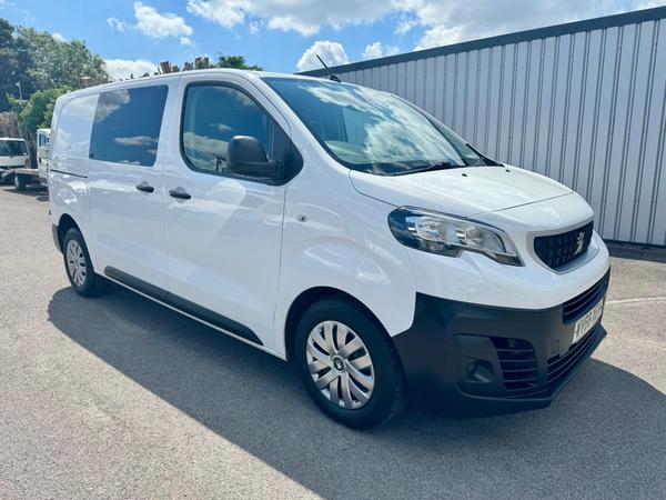 Peugeot Expert 2.0 BlueHDi 1400 Professional Standard Crew Van MWB Euro 6 (s/s) 6dr (6 Seat)