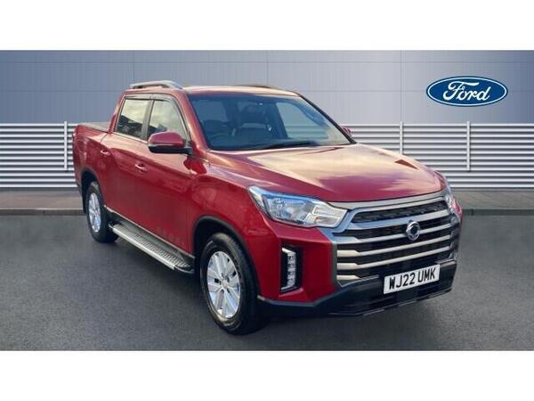 SsangYong Musso 2.2D Rebel Pickup Double Cab 4dr Diesel Auto 4WD Euro 6 (181 ps)