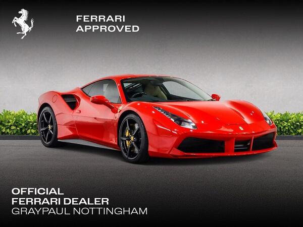 Ferrari 488 3.9T V8 GTB F1 DCT Euro 6 (s/s) 2dr