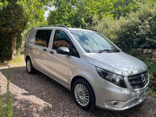 Mercedes-Benz Vito 2.1 116 CDI Premium Crew Van Double Cab 5dr Diesel G-Tronic+ RWD L1 Euro 6 (s/s) (163 ps)