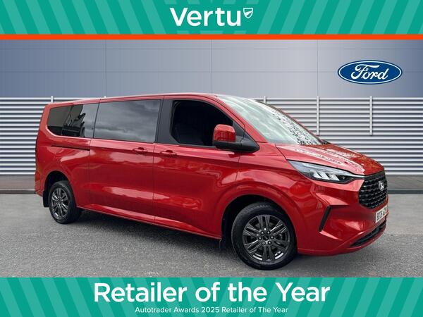 Ford Tourneo Custom 2.0 320 EcoBlue Titanium Luxe Minibus Double Cab 5dr Diesel Manual L2 Euro 6 (s/s) (150 ps)