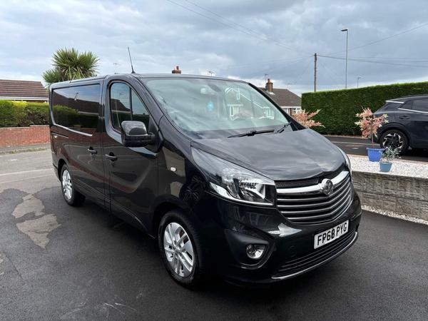 Vauxhall Vivaro 1.6 CDTi 2900 BiTurbo ecoTEC Limited Edition Nav Crew Van Double Cab 5dr Diesel Manual L1 H1 Euro 6 (s/s) (6 Seat) (125 ps)