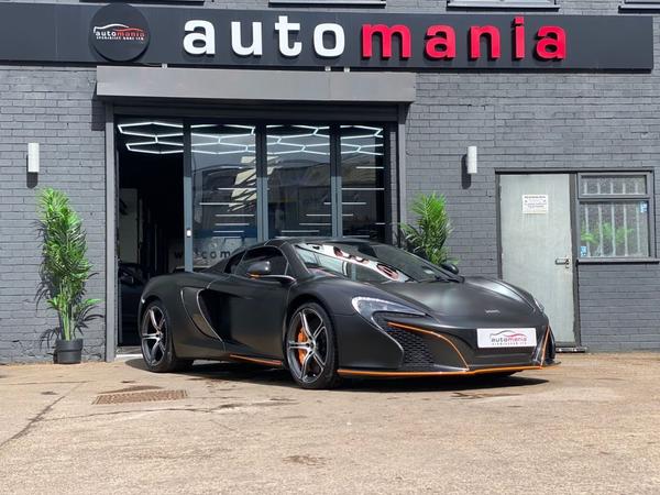 McLaren 650S 3.8T V8 Spider SSG Euro 5 2dr