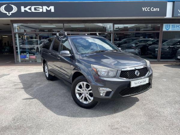SsangYong Korando Sports 2.0D EX Pickup Double Cab 4dr Diesel Manual 4WD Euro 5 (155 ps) JUST ARRIVED CALL FOR DETAILS