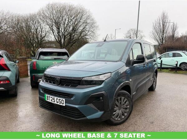 Peugeot e-Rifter 52kWh Allure Long MPV Auto 5dr (7.4kW Charger)