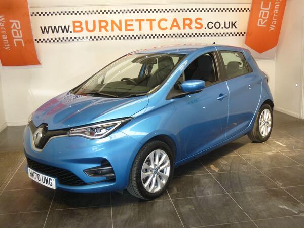 Renault Zoe R135 52kWh Iconic Auto 5dr (i, Rapid Charge)