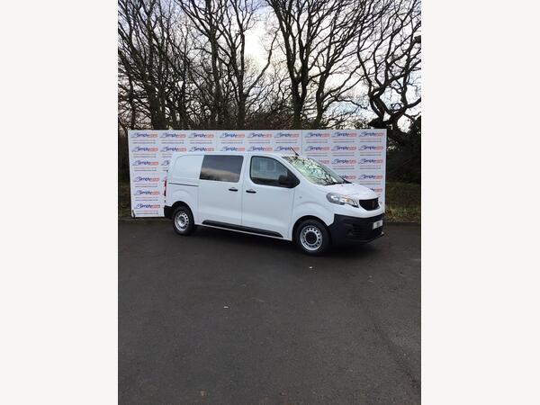 Peugeot Expert 2.0 BlueHDi 1200 Professional Premium Standard Crew Van MWB Euro 6 (s/s) 6dr (6 Seat)