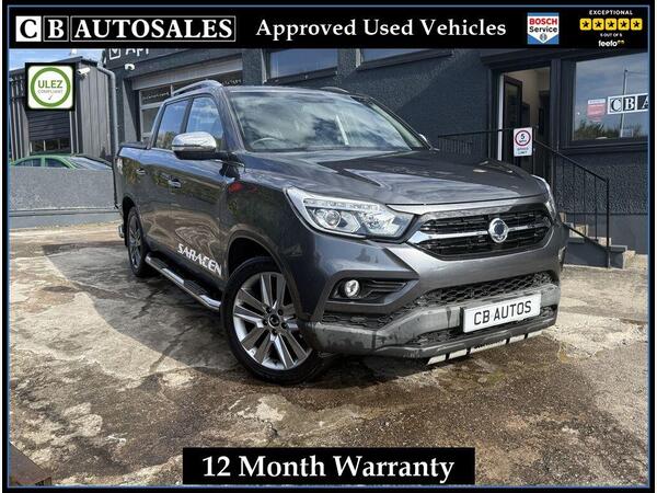 SsangYong Musso 2.2D Saracen Pickup Double Cab 4dr Diesel Manual 4WD Euro 6 (181 ps)