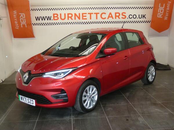 Renault Zoe R110 EV50 52kWh Iconic Auto 5dr (Rapid Charge)