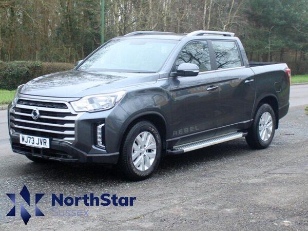 SsangYong Musso 2.2D Rebel Pickup Double Cab 4dr Diesel Auto 4WD Euro 6 (202 ps)