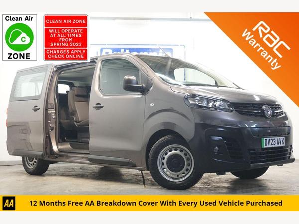 Vauxhall Vivaro-e Life COMBI LONG 9 SEATER ELECTRIC AUTOMATIC 135 BHP 1 PRIVATE OWNER / VAUXHALL WARRANTY