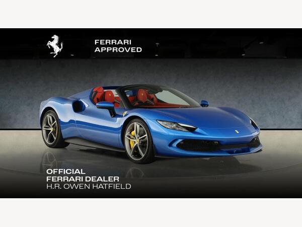 Ferrari 296 GTS 3.0T V6 7.45kWh Spider F1 DCT Euro 6 (s/s) 2dr