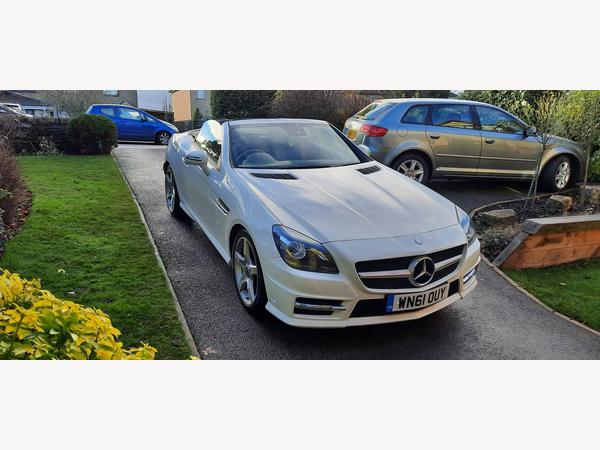 Mercedes-Benz SLK 1.8 SLK200 BlueEfficiency AMG Sport Edition 125 Convertible 2dr Petrol G-Tronic+ Euro 5 (s/s) (184 ps)