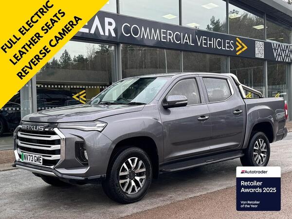 MAXUS T90EV Elite 88.5 kWh 177PS with 2 Keys, Aircon, Reverse Camera, Reverse Sensors & Leather Seats 0.0 4dr Pickup Automatic Electric
