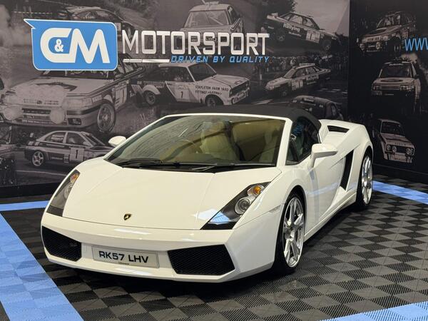 Lamborghini Gallardo 5.0 V10 Spyder EGear 4WD Euro 4 2dr