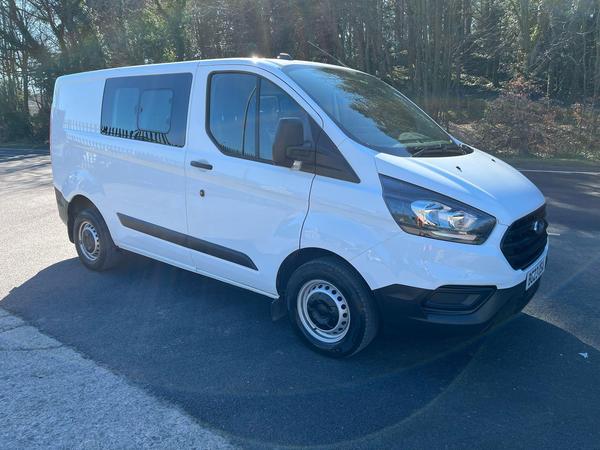 Ford Transit Custom 2.0 280 EcoBlue Leader Crew Van L1 H1 Euro 6 (s/s) 5dr