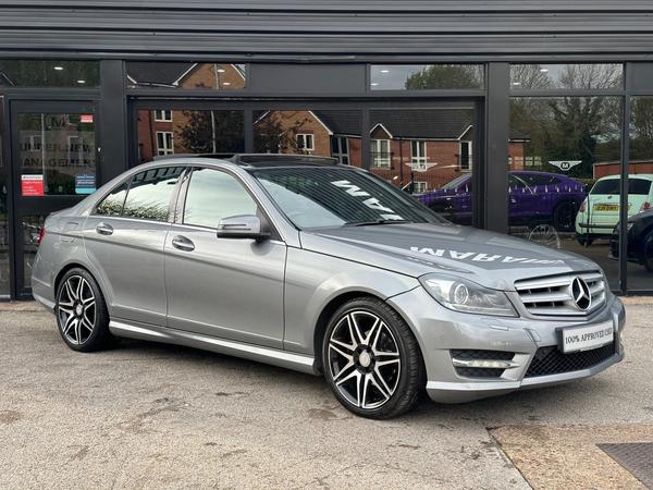 Mercedes-Benz C Class 2.1 C220 CDI AMG Sport Plus G-Tronic+ Euro 5 (s/s) 4dr