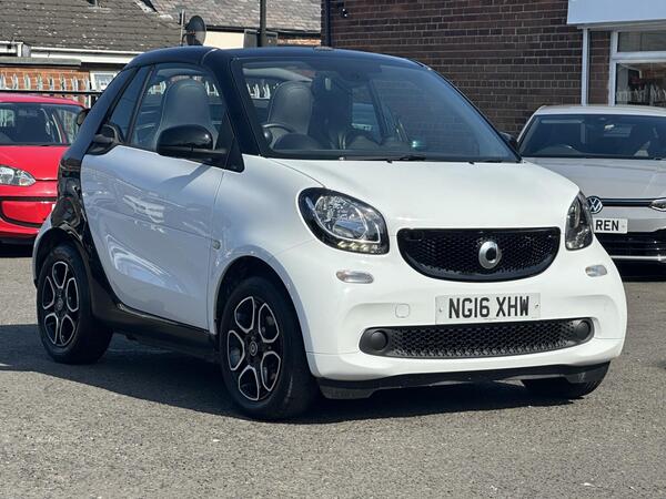 Smart fortwo 0.9T Prime Cabriolet Twinamic Euro 6 (s/s) 2dr