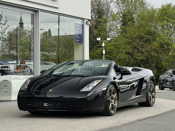Lamborghini Gallardo 5.0 V10 Spyder EGear 4WD Euro 4 2dr
