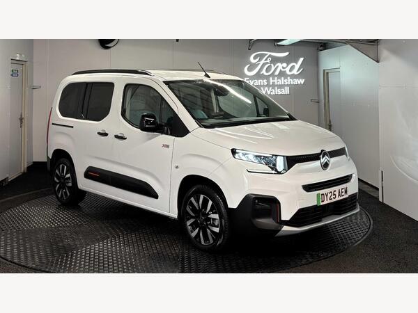 Citroen e-Berlingo 52kWh MAX M Auto 5dr (7.4kW Charger)