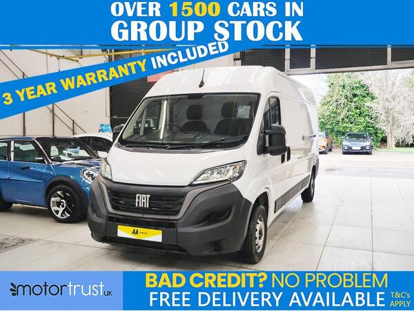 Fiat Ducato 2.2 MultijetIII 35 Business Pro Panel Van 5dr Diesel Manual L H2 Euro 6 (140 ps) 1 OWNER, LOW MILES,NAV,PARK SENSORS