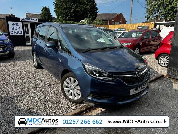 Vauxhall Zafira Tourer 1.4i Turbo Design Euro 6 5dr