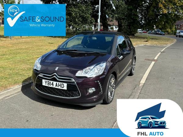 Citroen DS3 Cabrio 1.6 VTi DStyle Plus Euro 5 2dr