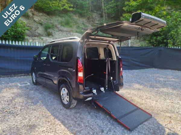 Peugeot Rifter 3 Seat Auto Wheelchair Accessible Disabled Access Ramp Car 5dr