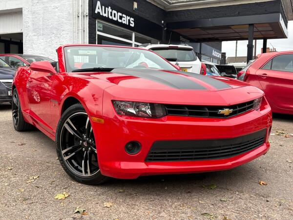Chevrolet Camaro 3.8 Convertible 2dr Petrol Automatic (LHD) (275 g/km, 191 bhp)