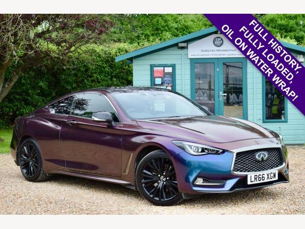 Infiniti Q60 2.0T Premium Tech Auto Euro 6 (s/s) 2dr