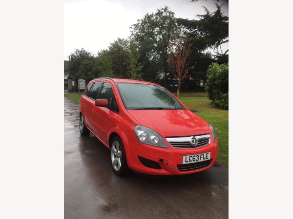 Vauxhall Zafira 1.6 16V Exclusiv Euro 5 5dr