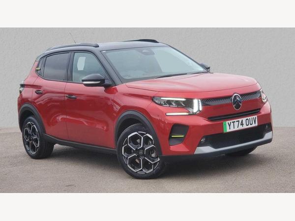 Citroen e-C3 Standard Range 44kWh MAX Auto 5dr (7.4kW Charger)