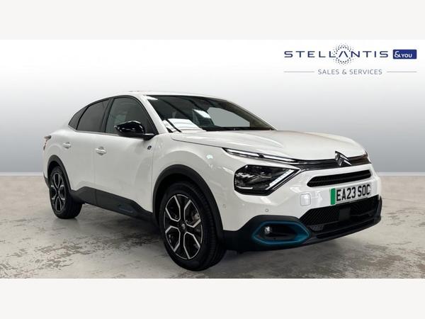 Citroen e-C4 X 50kWh Shine Plus Fastback Auto 4dr (7.4kW Charger)