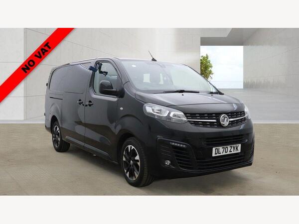 Vauxhall Vivaro 2.0 Turbo D 3100 Elite Crew Van Double Cab 5dr Diesel Manual L2 H1 Euro 6 (s/s) (120 ps)