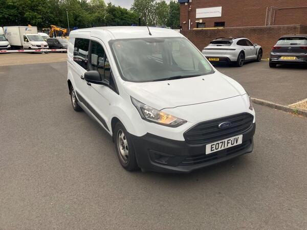 Ford Transit Connect 1.5 230 EcoBlue Leader Crew Van Double Cab 6dr Diesel Manual L2 Euro 6 (s/s) (100 ps)(EO71FUV) - FULL SERVICE HISTORY , ONE OWNER FROM NEW , VAN NINJA