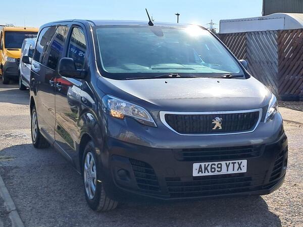 Peugeot Expert 2.0 BlueHDi 1400 Professional Standard Crew Van Double Cab 6dr Diesel Manual MWB Euro 6 (s/s) (6 Seat) (120 ps)