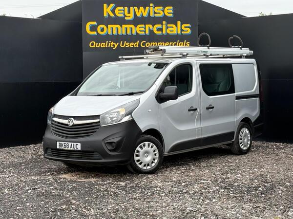 Vauxhall Vivaro 1.6 CDTi 2900 Crew Van L1 H1 Euro 6 (s/s) 5dr (6 Seat)