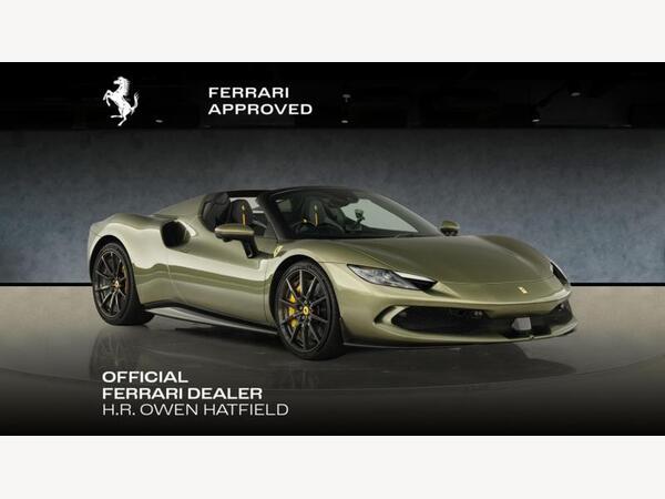 Ferrari 296 GTS 3.0T V6 7.45kWh Spider F1 DCT Euro 6 (s/s) 2dr