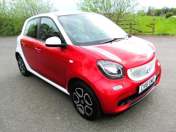 Smart forfour 1.0 Prime Euro 6 (s/s) 5dr