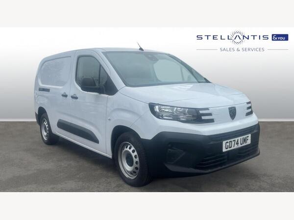 Peugeot Partner 1.5 BlueHDi 850 Professional Long Crew Van Double Cab 6dr Diesel Manual LWB Euro 6 (s/s) (100 ps)