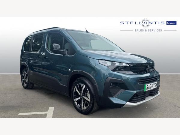 Peugeot e-Rifter 52kWh GT Standard MPV Auto 5dr (7.4kW Charger)