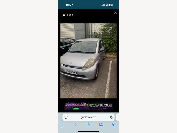 Daihatsu Sirion 1.0 S 5dr
