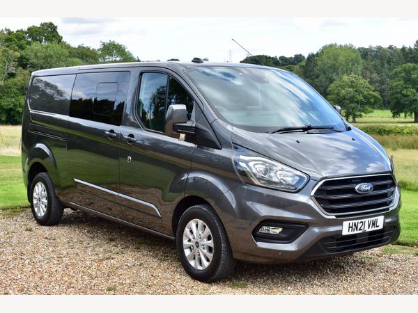 Ford Transit Custom 2.0 320 EcoBlue Limited Crew Van L2 H1 Euro 6 (s/s) 5dr (6 Seat)